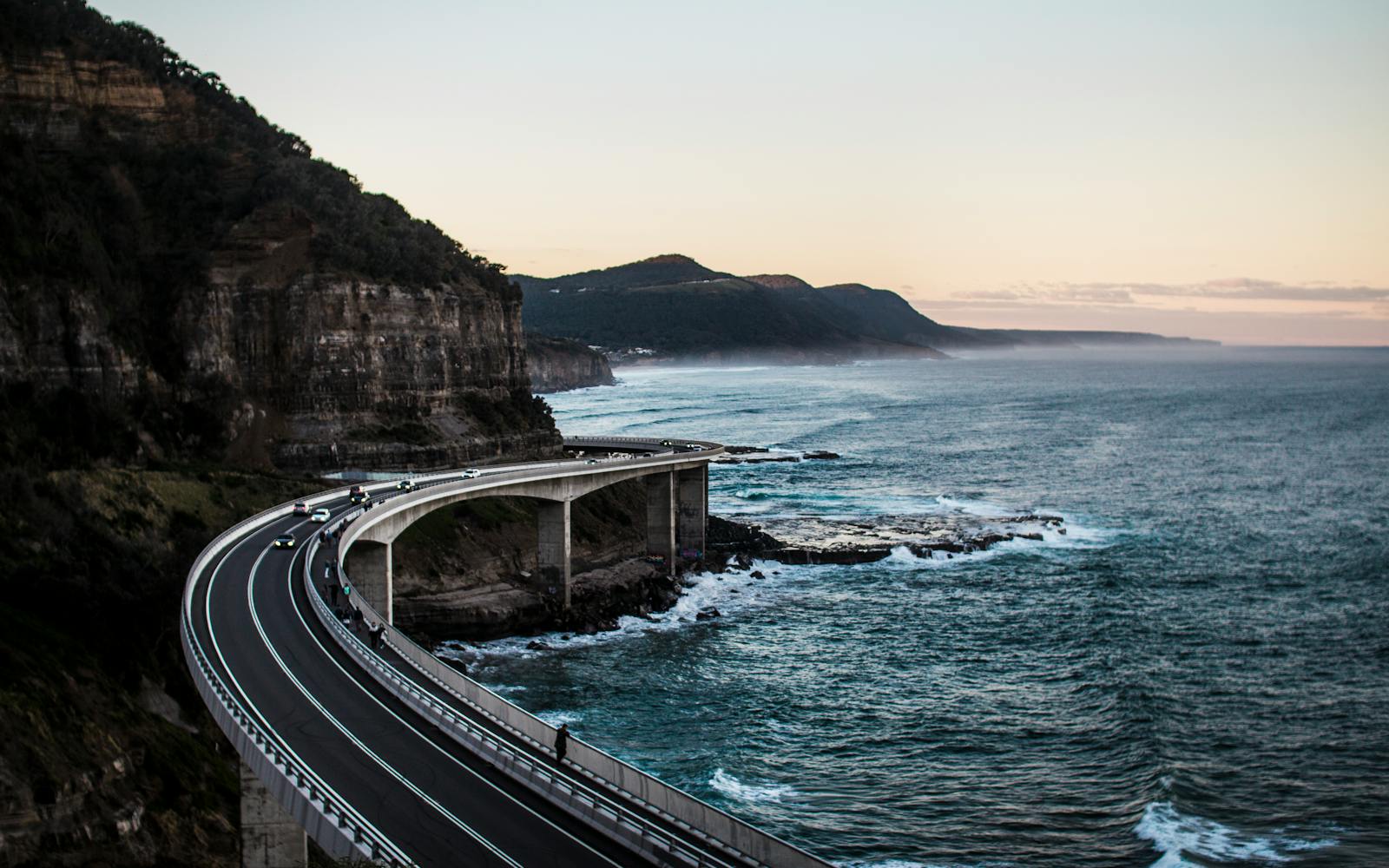 Sea Cliff Bridge on the NSW South Coast